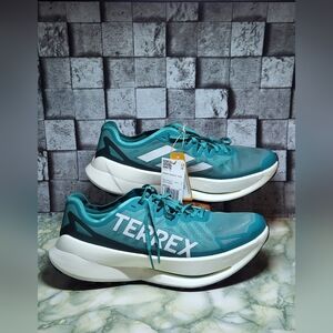 Adidas Terrex Agravic Speed Ultra Running Pure Teal Men's Size 10.5